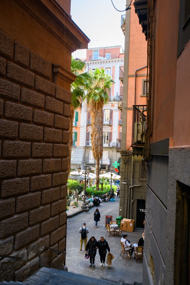 Accademia Italiana Neapel - Blick auf die Sprachschule