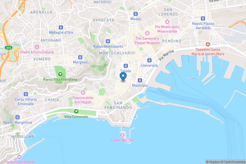 Accademia Italiana - Open Street Map